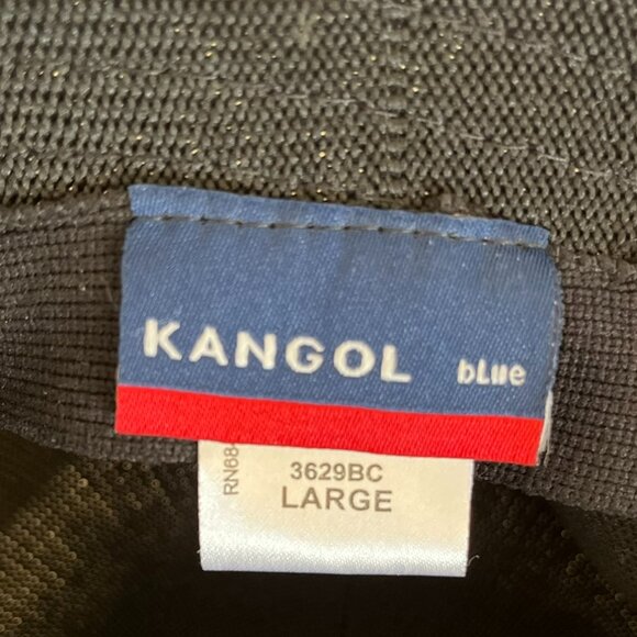 Kangol Black Unisex Bermuda Bucket Streetwear Hat Sz Lr - Picture 9 of 10